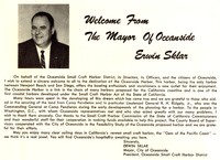 Welcome From The Mayor Of Oceanside Erwin Sklar