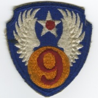 9th Air Force Patch