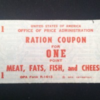 Ration Coupon