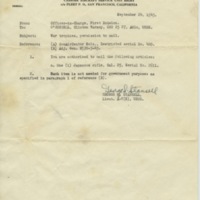 Authorization to Transport Japanese Rifle