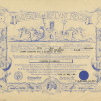Imperium Neptuni Regis Certificate